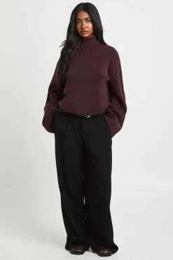 boohoo Synthétiquell Oversize Ultra Doux À Col Roulé<Femme Pulls Et Gilets|Toutes Les Mailles