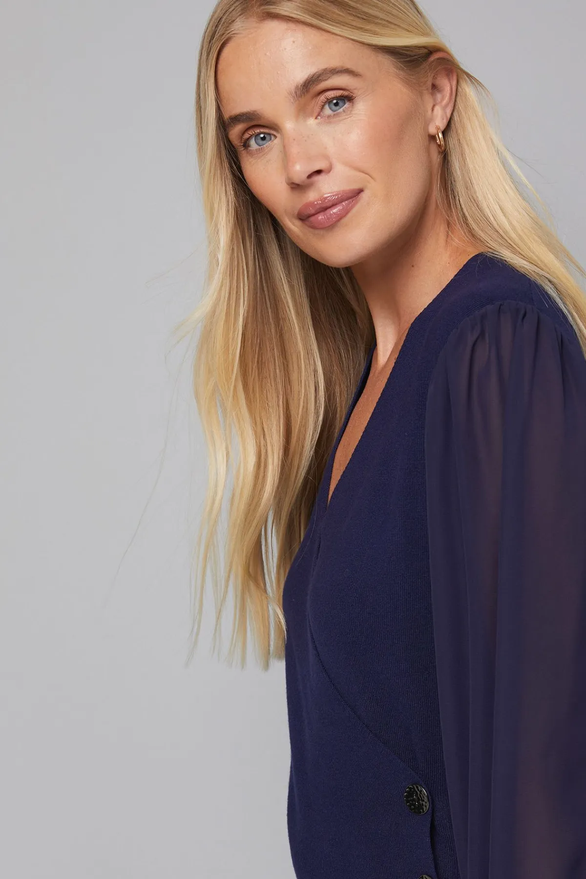 Wallis synthétiquell Petite à Manches Tissées<Femme Pulls Et Gilets|Toutes Les Mailles