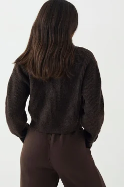 DSGN Studio synthétiquell Tricoté à Double Fermeture Éclair<Femme Pulls Et Gilets|Toutes Les Mailles