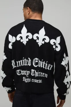 synthétiquell Tricoté Gothic Ample Décontracté