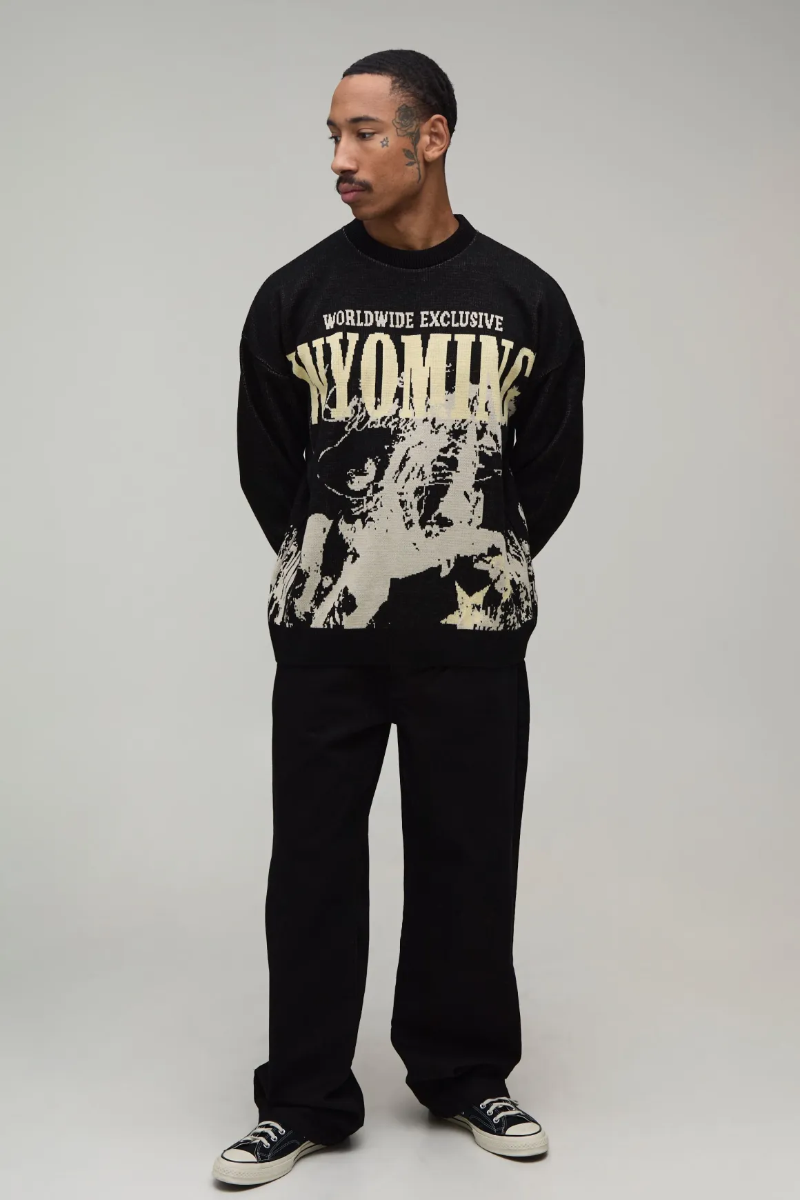 Synthétiquell Tricoté Jacquard Western Décontracté