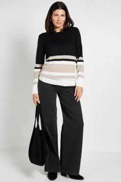 Wallis Synthétiquell Tricoté À Rayures Color Block<Femme Pulls Et Gilets|Toutes Les Mailles