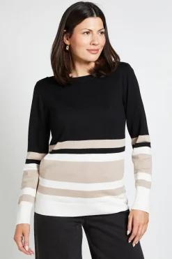 Wallis Synthétiquell Tricoté À Rayures Color Block<Femme Pulls Et Gilets|Toutes Les Mailles