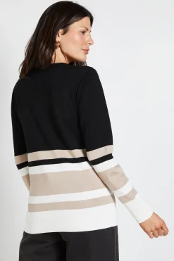 Wallis Synthétiquell Tricoté À Rayures Color Block<Femme Pulls Et Gilets|Toutes Les Mailles