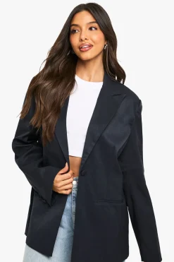 Tailleur Blazer à Simple Boutonnage