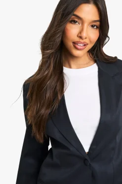 Tailleur Blazer à Simple Boutonnage