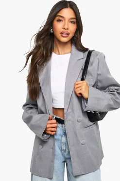 boohoo Tailored Double Breasted Blazer<Femme Tailleurs|Blazers