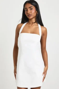 boohoo Tailored Halterneck A-line Dress<Femme Tailleurs|Robes