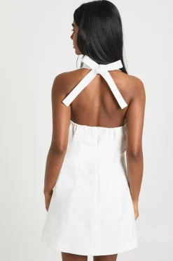 boohoo Tailored Halterneck A-line Dress<Femme Tailleurs|Robes
