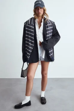 Tailored Oversized Slouchy Blazer