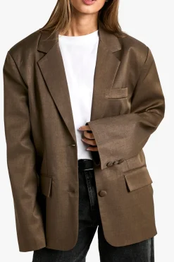 Tailored Oversized Slouchy Blazer
