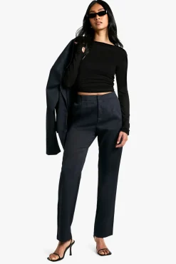 boohoo Tailored Tapered Trouser<Femme Pantalons|Tailleurs