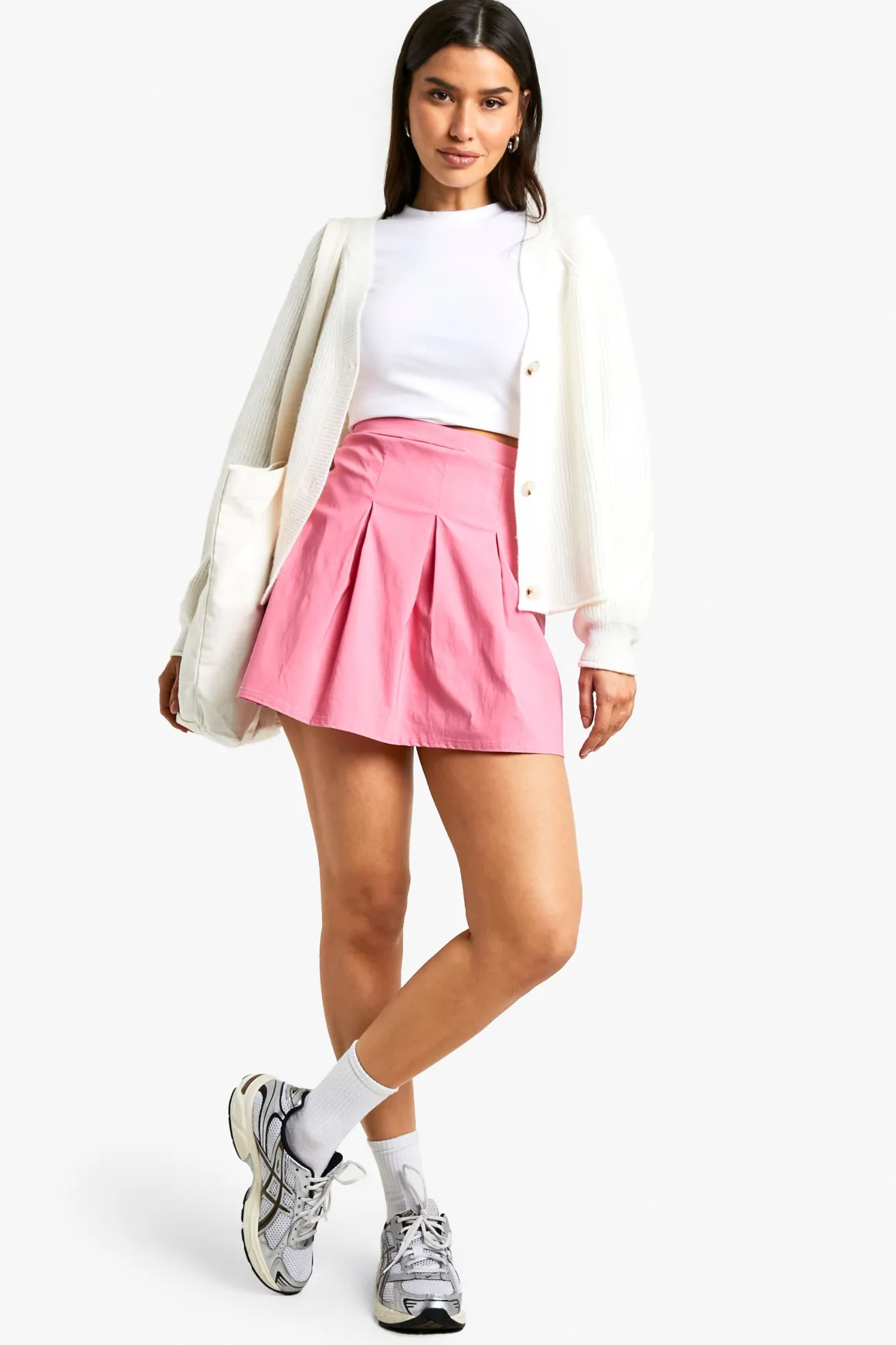 Tall Bengaline Pleated Tennis Skort
