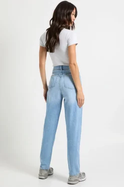 boohoo Tall Basics Jean Maman à Taille Haute<Femme Denim|Jeans