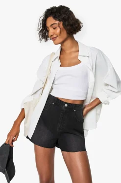 Tall Denim Mini Short