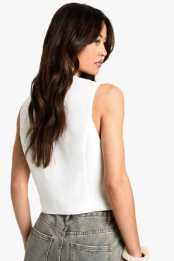 boohoo Tall Essential Waistcoat<Femme Tailleurs|Tops