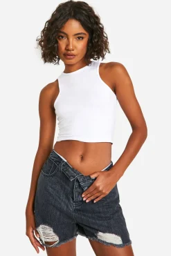 Tall Fold Over Waist Shorts