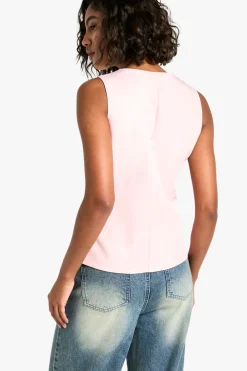 Tall Gilet tissé sur mesure