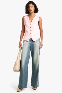 Tall Gilet tissé sur mesure