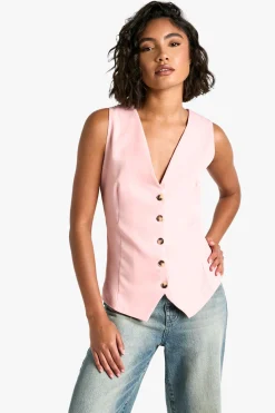 Tall Gilet tissé sur mesure