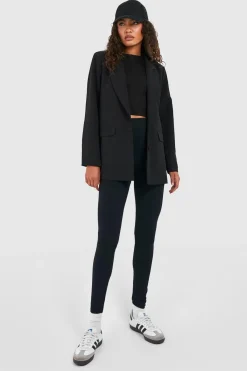 boohoo Tall High Waisted Fleece Lined Leggings<Femme Pantalons|Vêtements De Sport