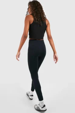 boohoo Tall High Waisted Fleece Lined Leggings<Femme Pantalons|Vêtements De Sport