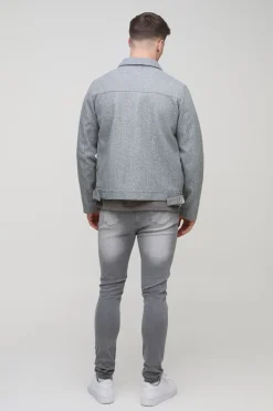boohooMAN Tall - Jean skinny stretch<Homme Denim|Tout Afficher