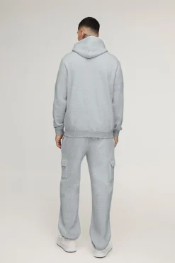 boohooMAN Tall - Jogging cargo large épais<Homme Tout Afficher|Jogging