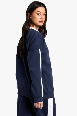 Tall LA Sweatshirt à Appliqué et Rayures Latérales