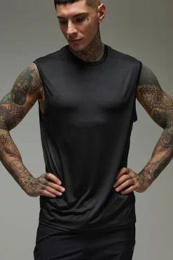 Tall Man Active Lightweight Essentials Débardeur de gym à coupe régulière