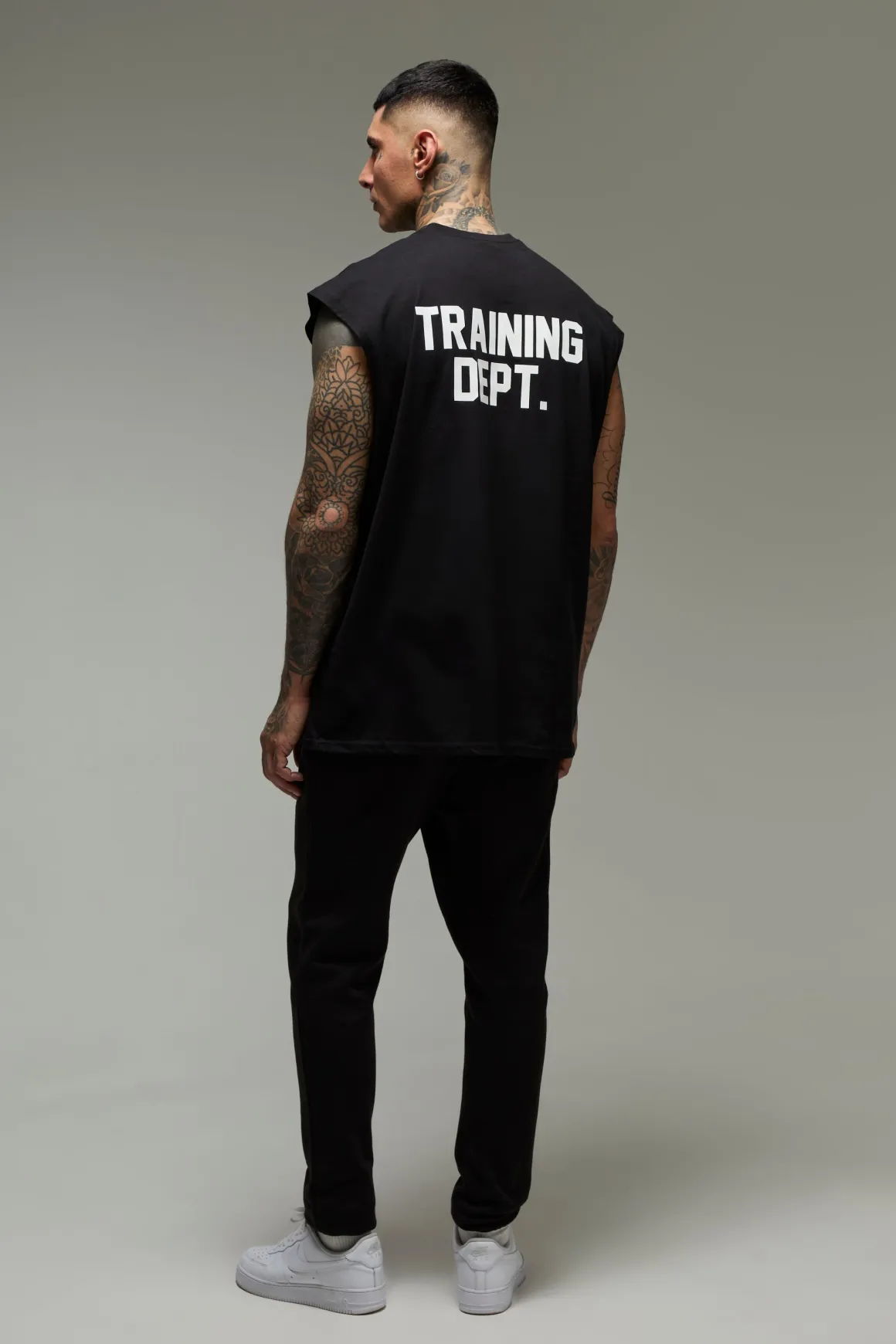 Tall Man Active Training Dept – Débardeur oversize