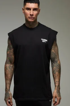 Tall Man Active Training Dept – Débardeur oversize
