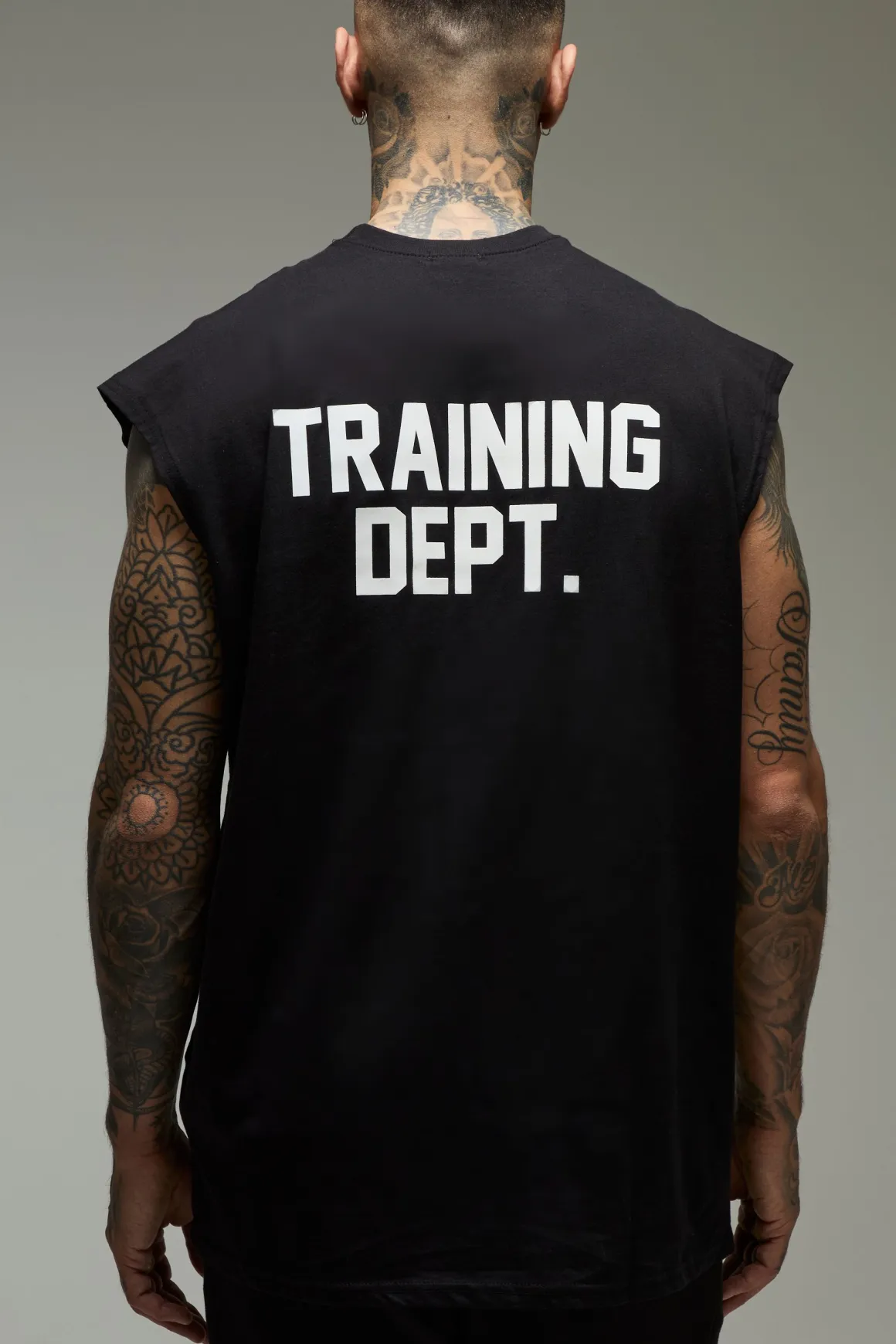 Tall Man Active Training Dept – Débardeur oversize