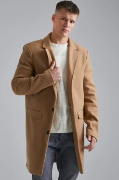 Tall - Manteau effet laine