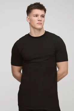 boohooMAN Tall Muscle Fit Homme T-shirt<Homme Tout Afficher|Tout Afficher