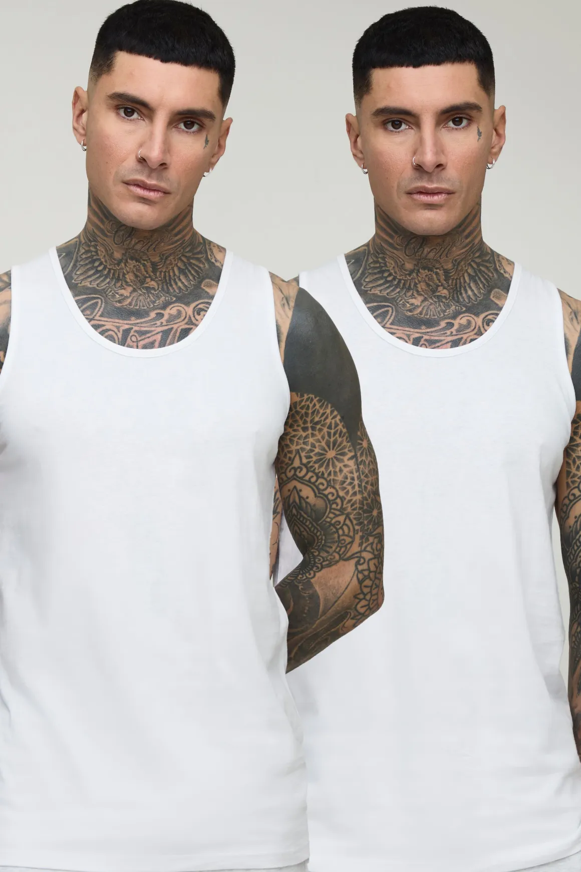 Tall 2 Pack Basic Regular Fit Vest