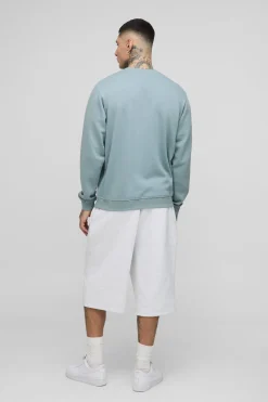 Tall Pull édition limitée à imprimé, coupe régulière, finition spray wash Sweater