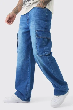 Tall Relaxed Rigid Cargo Jeans