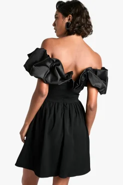 Tall - Robe courte à volants et taille basse