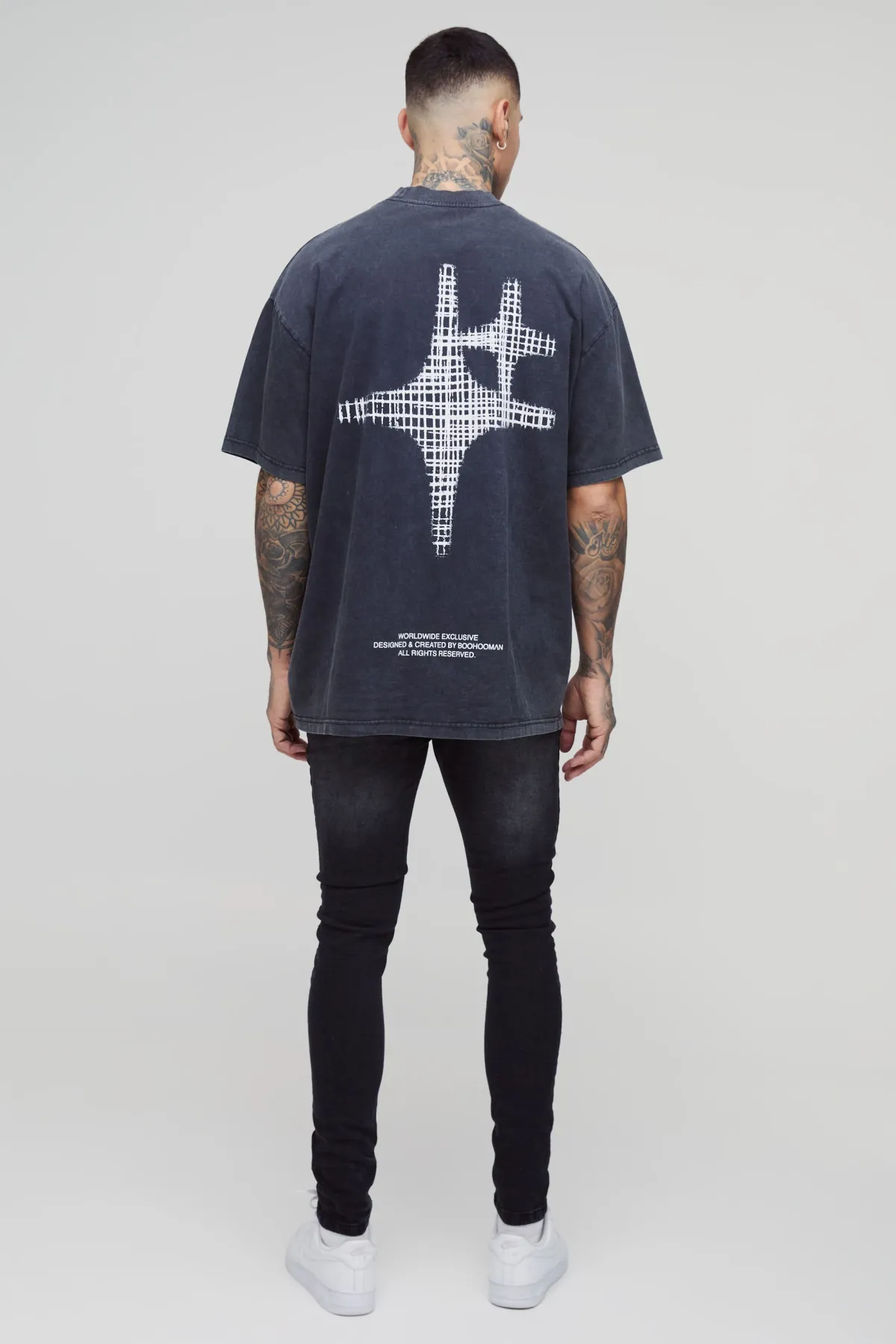 boohooMAN Tall Skinny Stretch Jeans<Homme Denim|Tout Afficher