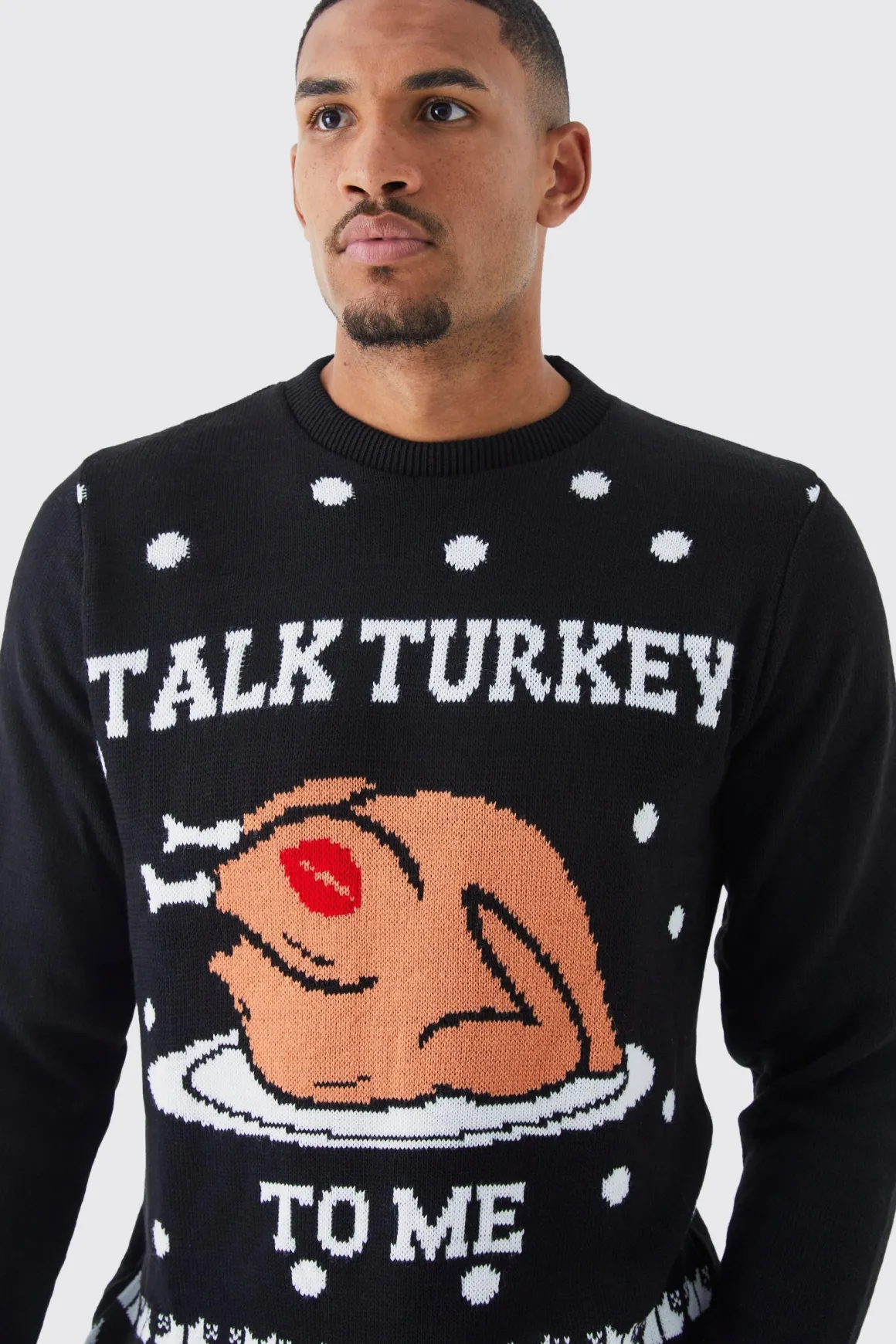 Tall Talk Turkey To Me Pull de Noël