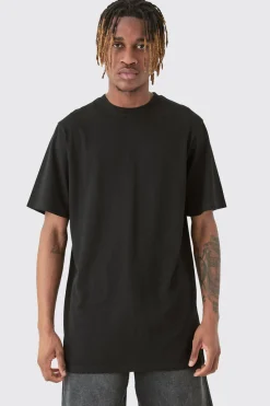 boohooMAN Tall - T-shirt basique à col rond<Homme Tout Afficher|Tout Afficher