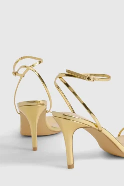 boohoo Talons aiguilles bas métalliques, à ajustement large et presque invisibles< Chaussures Festives|Chaussures À Talons