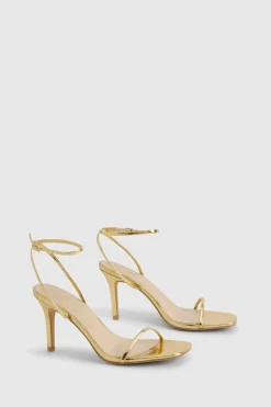 boohoo Talons aiguilles bas métalliques, à ajustement large et presque invisibles< Chaussures Festives|Chaussures À Talons