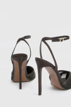 Talons aiguilles courts en maille