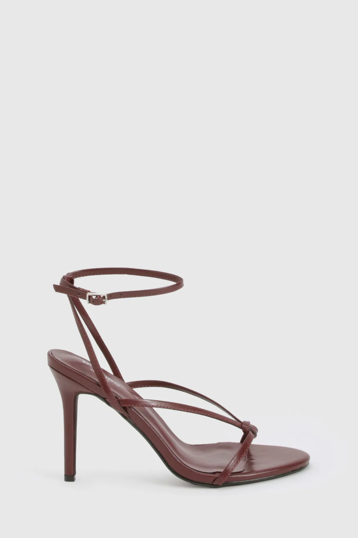boohoo Talons aiguilles hauts à coupe large avec détail de nœud< Chaussures Festives|Chaussures À Talons
