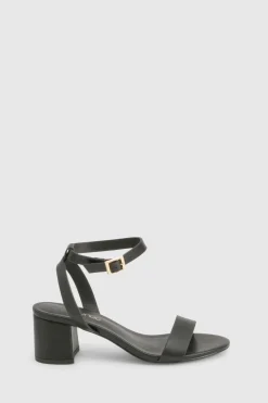 boohoo Talons Bas à Bloc Barely There< Chaussures Festives|Chaussures À Talons