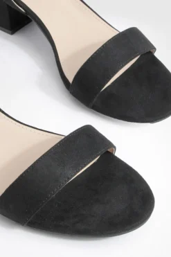Talons bas à bloc discrets