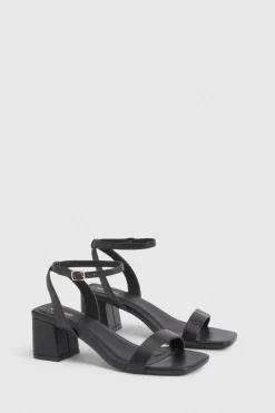 boohoo Talons Bas À 2 Brides< Chaussures Festives|Chaussures À Talons