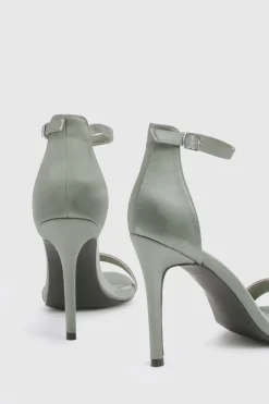 boohoo Talons basiques en satin à peine perceptibles<Femme Chaussures Festives|Chaussures À Talons
